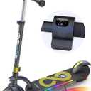 Gyroor H40 Kids Electric Scooter, 180W Motor, Up to 10 MPH, LED Display & Colorful Lights, Adjustable Height, for Boys & Girls Ages 8-12, Great Birthday Gift (Gold)