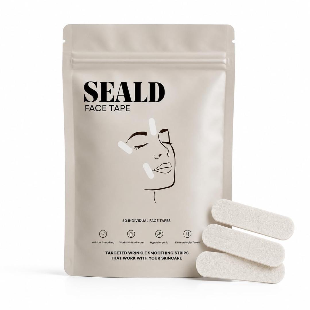 2 x SEALD Face Tape Smoothing Strips For Wrinkle Smoothing, 60 strips