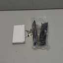 6.3" Privacy Pocket Door Lock Hardware, Sliding Barn Door Lock with Keys,Concealed Recessed Door Handle Door Lock Furniture Hardware Door Locks for Many Scenarios Bathroom, Barn,Bedroom (Black)