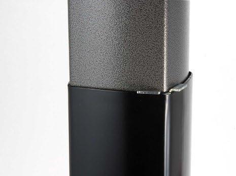 Lifetime 0040 In-Ground Black Steel Basketball Accessory for 4-inch Square Poles