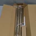 YNL Tension Shower Curtain Rod 34-66 Inch, Adjustable Spring Tension Curtain Rod No Drilling, Non-Slip, Never Rust, Stainless Steel, for Small Window Laundry Door Entryway, Gold