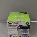 AROMA Digital Rice Cooker, 4-Cup (Uncooked) / 8-Cup (Cooked), Steamer, Grain Cooker, Multicooker, 2 Qt, Stainless Steel Exterior, ARC-914SBD