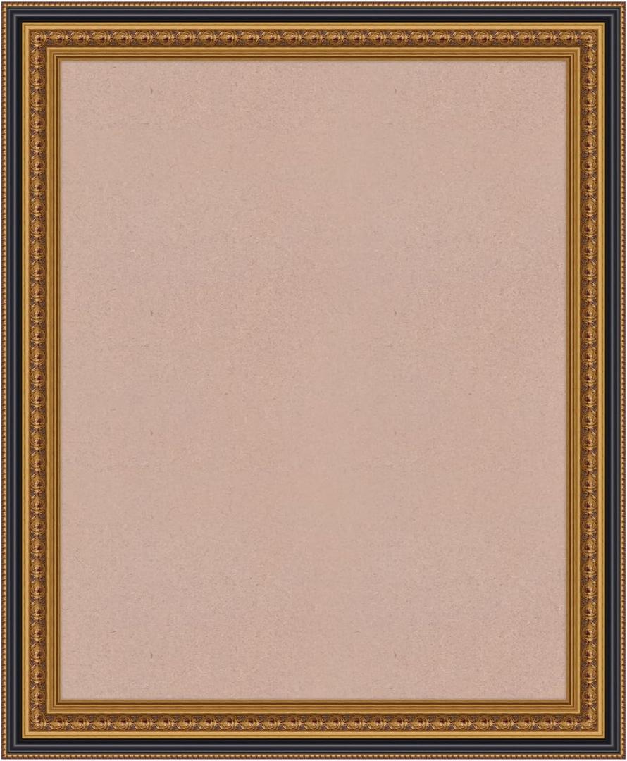 Bronze Vintage 12x16 inch Frames for Wall Photo Display: Victorian Picture Frames for Canvas, Painting, Diploma, Artwork, Poster, Puzzles, Classic Baroque Gallery Wall Photo Frames