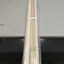 LazBlinds No Tools No Drill 1" Vinyl Mini Blinds, Cordless Blinds for Windows, Light Filtering Horizontal Window Blinds & Shades, 34" W x 64" H, Cream