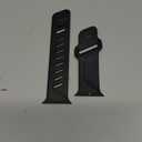 Aulumu A02 Compatible with Apple Watch Ultra/Ultra 2 Band - 49mm for Men, Sport Bands for iWatch 46mm(Series 10),45mm(9/8/7),44mm(SE2/SE/6/5/4),42mm(3/2/1) (Black)