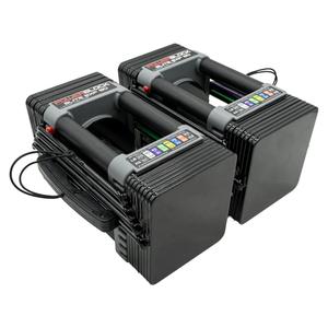 PowerBlock Elite EXP Adjustable Dumbbells, Sold in Pairs, Stage 1, 50 lb. Dumbbells, Durable Steel Build, Innovative Workout Equipment, All-in-One Dumbbells, Expandable with Expansion Kits