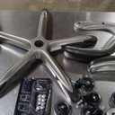 COLAMY Office Ergonomic Desk High Back Executive Chair with Pop-Out Lumbar Support, Upgraded Casters, Adjustable Headrest, Flip-Up Arms, Leather Home with Thick Cushion for Comfort - Black