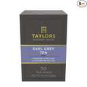 Taylors of Harrogate Earl Grey Black Tea Bags, 50ct (Pack of 6)