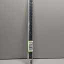 2 x Alumicolor Aluminum Straight Edge with Center Finding Back, 24IN, Black