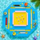 Floating Mahjong Table for Pool, 32 Inch Game Board, 32" Large