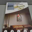 Picture Light Battery Operated, 13in Wireless Art Light for Paintings, Dimmable 5000mAh Recharging Battery Picture Light with Remote Control for Wall, Gallery Dartboard Art Bedroom (Gold-Pack of 2)