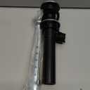 KENES Bathroom Sink Drain Stopper Assembly with Lift Rod, Brushed Nickel Sink Drain with Overflow, Lavatory Pop Up Drain Assembly for Bathroom Vanity Sink, LJ-P701