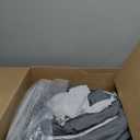 JOLLYVOGUE Queen Comforter Set, Ultra-Soft Bed in a Bag Queen Size 7 Pieces, Oeko-TEX Certified Bedding Set with Down Alternative Comforter, Sheets, Pillowcases & Shams, Dark & Light Grey