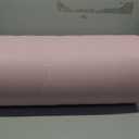 Amazon Basics 1-Inch Extra Thick Memory Foam Workout Exercise Yoga Mat with Carrying Strap, Textured Non-Slip Surface for Floor Exercises, 74" x 24", Rose