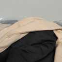 FULLSOFT 4 Pack Fleece Lined Leggings with Pockets for Women High Waisted Thermal Winter Warm Yoga Pants for Workout Running (Small-Medium, Black, Black, Dark Grey, White(4 Pack))