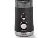 Mr. Coffee Automatic Coffee Grinder with 5 Presets, 12 Cup Capacity, Black Ideal for Home Use and Espresso Lovers
