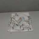 Ferraycle Metal Wall Art Bird on Tree Branch Silhouette Bird Art Decor for Living Room Garden Bedroom Office Home Wall Housewarming Party Decor (Fresh Color)