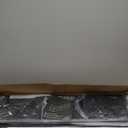 ZENY Extra Wide Dresser Storage Tower - Storage Tower Unit for Bedroom, Hallway, Closet, Office Organization - Steel Frame, Wood Top, Easy Pull Fabric Bins - 5 Drawers (Black Grey)