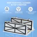 Cartridge Assy and Bottom Lid Conversion Kit Compatible with Dolphin DX3 DX4 Automatic Robotic Pool Vacuum Cleaner, Part Number: 9995431-ASSY; 9991414-R1