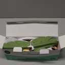 The Peanutshell Crib Mobile for Boys or Girls - White Musical Baby Crib Mobile with 12 Lullabies, Jungle Animal, Baby Safari Animals Nursery Decor