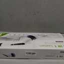 Leebein Electric Spin Scrubber, Cordless Cleaning Brush with 8 Replaceable Brush Heads, Tub and Floor Tile 360 Power Scrubber Dual Speed with Adjustable & Detachable Handle for Bathroom Kitchen Car (White)