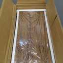 QEEIG 10" Deep Floating Shelves for Wall - 10 x 16 inch Book Shelf Bathroom Bedroom Kitchen Living Room Hanging Bookshelf Farmhouse Set of 3, Rustic Brown (025-40BN3)