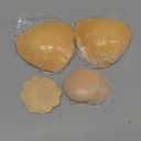 Ultra Push up Sticky Bra Pads Inserts | Double Sided Adhesive Bra Inserts | Stick on Bra for Sports Bra Swimsuit (Medium, Beige)