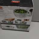 OXO Good Grips Little Salad & Herb Salad Spinner, Fruit Washer and Lettuce Spinner (Small, White)