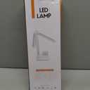 Dimmable LED Desk Lamp with USB Charging Port, 50 Lighting Modes Dual Swing Arm Architect Table Lamp Light Desk Lamp for Home Office Dorm Piano Nail (Standard, Black)