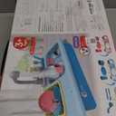 CUTE STONE Color Changing Kitchen Sink Toys, Children Electric Dishwasher Playing Toy with Running Water, Upgraded Faucet, Automatic Water Cycle System Play House Pretend Role Play Toys for Boys Girls