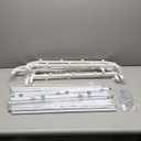 Whitmor Over The Door Shoe Rack, 36 Pair, White