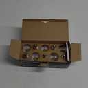 BRIMAX 10 Pack G16.5 LED Light Bulbs 40 Watt, E26 Dimmable Small Globe LED Bulbs 4 Watt Edison Bulb 2700K Warm White,AC120V,Flicker Free for Ceiling Fans Pendant Chandelier Vanity Wall Sconce