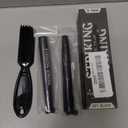 Striking Viking 2 Pack Beard Pencil Filler for Men with 4 Tips (Jet Black) - Fill, Shape & Define with this Long-Lasting, Waterproof Beard Pen Kit Including Brush