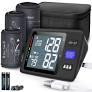 Blood Pressure Machine Upper Arm, 3 Size Cuffs Included, Small 7"-9", Medium 9"-17" and Extra Large XL Cuff 13"-21", Accurate Automatic Digital BP Monitor Home Use, Large Backlit LCD, 3 Users