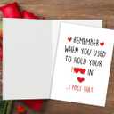 2 x Funny Valentines Day Card for Him Her, Naughty Valentine's day Gifts (BT-155)