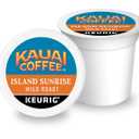 Kauai Coffee K-Cup Pods for Keurig Brewers  Arabica Coffee, 10% Hawaiian  Mild Roast, Light with Bright Aroma  Island Sunrise, 1 Pack of 48 Single Serve K-Cups (EXP 03/12/27)