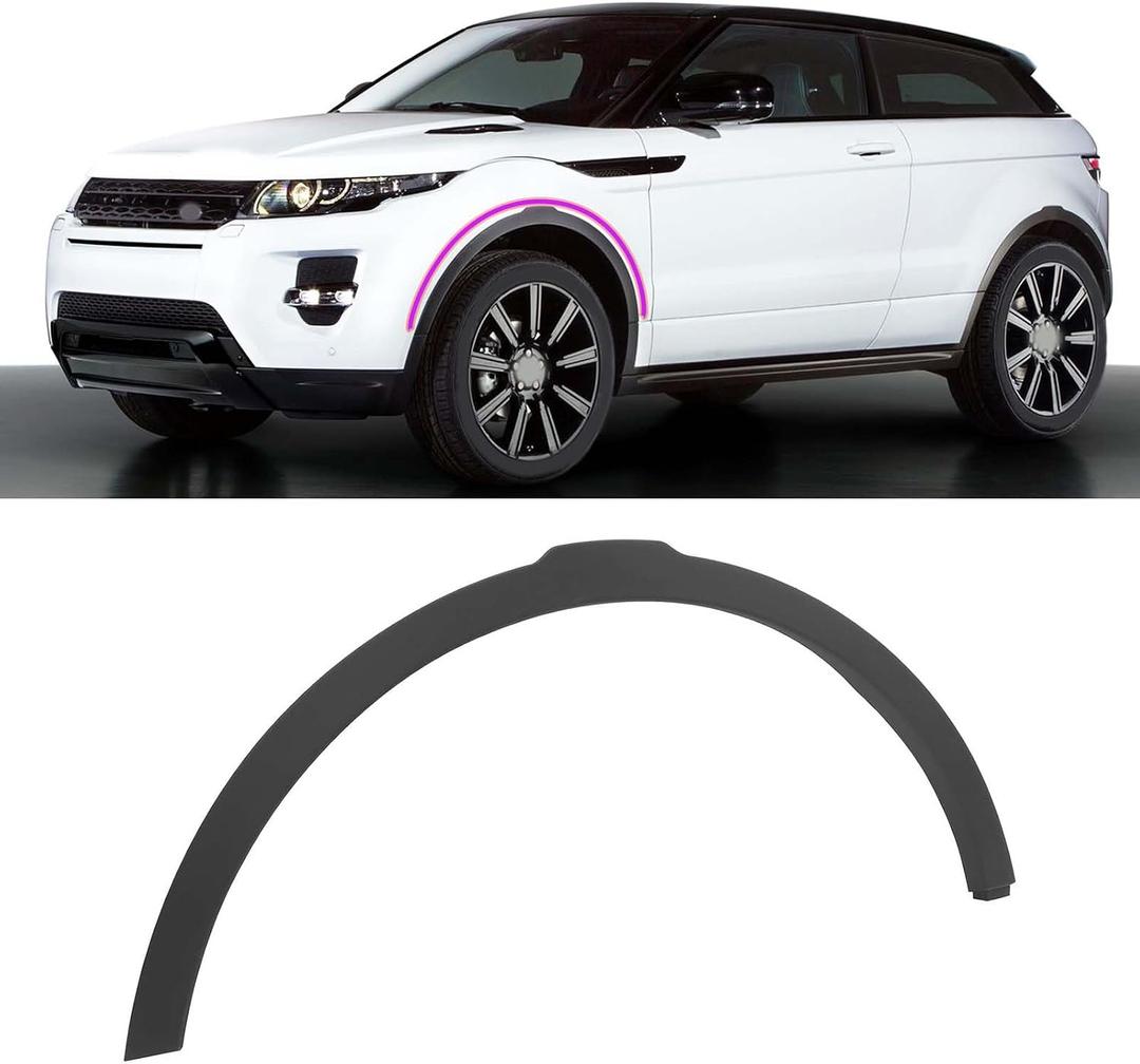 Wheel Molding Trim Fit for Land Rover Range Rover Evoque 2012-2017 Replace for LR036053,LR044280(Front Left Side)