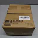 2 x Garden Print Blanket Fleece Throw for Bed Sofa Travel and Camping, Super Soft Cozy Fluffy Plush Garden Print Blanket for All Seasons 60"x80" (Beige)