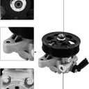 TAUTOY 21-5419 96-5419 Power Steering Pump with Pulley For Honda CR-V 2002 2005-2011, Accord 2006-2007, Element 2006-2011, For Acura RDX 2007-2012, TSX 2006-2008, RSX 2002-2006, 2.0L 2.3L 2.4L