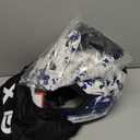 GLX GX623 Youth ATV/Dirt Bike Helmet Combo - Modern, Large - DOT