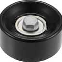 X AUTOHAUX Drive Belt Idler Pulley for Nissan Altima 2007-2012 for Nissan Murano 2009-2014 V-6 3.5 l Replace 11925JA100 Deflection Guide Pulley