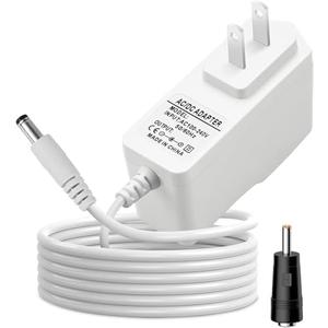 12V Power Cord Cable for Levoit Core Mini Air Purifier LAP-C161-WUS LAP-C161-KUS LAPC161WUS LAPC161KUS - Charger Power Supply - 6Ft Extra Length - White