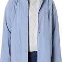 Amazon Essentials Women's Relaxed-Fit Lightweight Waterproof Long Hooded Rain Jacket