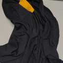 GRECERELLE Women's Long Sleeve V-Neck Button Down Cardigan Knit Shrugs Sweater (Large, 01 Black)