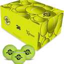 NIVIA Cricket Tennis Ball/Heavy Weight (Yellow, Pack of 24)