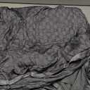 AmyHomie Cooling Blanket,90"x90"Queen Size,Summer Blankets with Double Sided Cold Effect, Arc-Chill Q-Max>0.5 Cool Fiber, Breathable Lightweight Blankets for Hot Sleepers Night Sweats (Dark Gray Checkered)