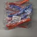 2 x 6 Pcs Crawfish Peeler, Sturdy and Practical Crayfish Shelling Device, Convenient and Smart Seafood Sheller Tool for Families and Restaurants (6, Blue/Orange/Red)