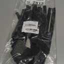 8 Pieces #5 24 Inch Separating Jacket Zippers Bulk Black Zipper Replacement Two-Way Zipper Tape Large Molded Plastic Zippers for Sewing Winter Coats Jackets