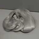 MapofBeauty 28" 70cm Long Curly Hair Ends Costume Cosplay Wig (Silver Gray)