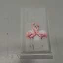 Hungo Compatible for Samsung Galaxy S25 Ultra Case for Women Girls Clear Design Cute,Girly Girls Skin Pink Couple Flamingos in Love Heart Animal